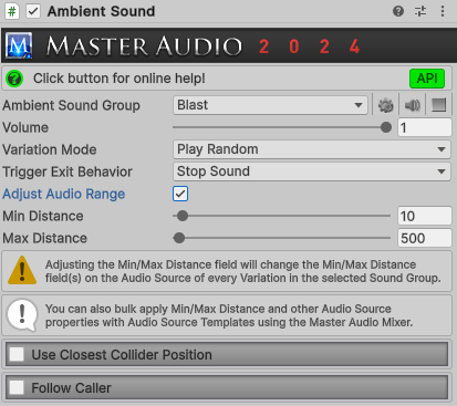 Master Audio Multiplayer